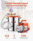 1 5 Gallon Vacuum Chamber 3 5cfm Single Stage Pump Degassing Chamber Kit