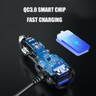 12ft Cable Car Charger Power Adapter For Garmin Nuvi Etrex Gps Vehicle Dvr 5v 3a