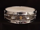 Ludwig  Vintage 66  Downbeat Black Oyster Pearl 14 X4  Cob Hoopequipping