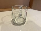 Rare Perfect Las Vegas Mirage Clear Glass Mirage Logo Coffee Cup Mug Made In Usa