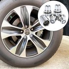 M12 X 1 5 Wheel Lock Lug Nut Set  4pcs Vehicle Tire Lock And 1pc Key