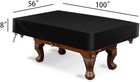Billiard Pool Table Cover Pool Table Cover 8 Feet Waterproof  8ft 100x56x8in 