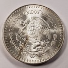 1985 Mo Mexico Libertad Onza 1 Oz  999 Silver - Bright Original Luster Sku-u2923