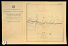 1915 Antique Northern Pacific Railroad Map Dickinson North Dakota Medora Nd