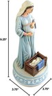 Mary  Mother Of God  Musical Figurine  9  Tall  Catholic Decor And Devotion
