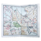1929 New Japan Historical Atlas Showa Vintage Map Book Rare
