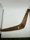 Vintage Hand-painted Wooden Boomerang     Aboriginal Style Art Kangaroo Design