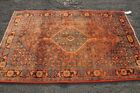 Bijar Hand Knotted Wool Area Rug 4 X 7
