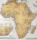 1869 Chambers Map Africa South Cape Town Guinea Egypt Madagascar Morocco Congo