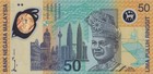 Malaysia 50 Ringgit 1998 P 45 Polymer Unc Commemorative