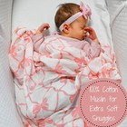 Swaddle Blanket   100  Muslin Cotton   Newborn And Baby Nursery Essentials For