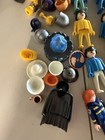 Large Lot Of 100  Playmobil People Figures Animals Accessories Assorted Variety