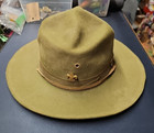 Vintage 1940s Boy Scouts Of America Official Scout Master Campaign Hat