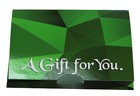 Lot Of 100 Generic Custom Gift Card Holder For Your Customers Nicely Printed