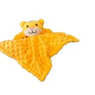 New Yellow Tiger Lovey 11    Minky Dot Baby Security Blanket Soft Plush Infant Toy