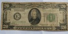  20 00 Federal Reserve Note 1928-b Richmond -vf Light Green Seal- Woods Mellon