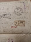1926 Registered Letter Cover Stamped Envelope Russia To Ohio Scarce
