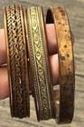 Lot Of 3 Copper Magnetic Bracelets Arthritis Pain Therapy Some Vintage Patina 