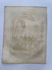 Hottentots Danse   Music South Africa 1749 Nicolas Bellin Antique View
