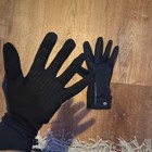 Lululemon Full Finger Running Gloves Navy And Black Lightweight