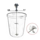 50 Gallon Pneumatic Tank Barrel Mixer 1 2hp Air Mix Clip Bracket Stainless Steel