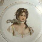 Antique Z s  And Co  Mignon Bavaria Plate Of Queen Louise Of Prussia 8 75 