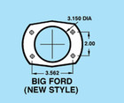 Pem 9 Inch Ford 11  Drum Brake Kit For Big Ford New Style 3 8  Housing Ends