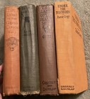 Lot Of 4 Zane Grey Books 1911 To 1924 Hardcover Vintage Western One 1st Edition 