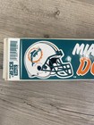 Vintage Miami Dolphins Stickers 90s Bulk Lot 65ct Bumper Usa Nfl Football Resell