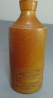 Vintage Stoneware Bottle By J  Bourne   Son At Denby Pottery In England