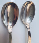 2 Hampton Tiffany Sterling 7 3 8  Ice Tea Spoons No Mono