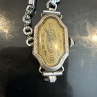 Old Vintage Early 20th Century Antique Wrist Watch 75  Years Old