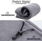 Winter Fleece Neck Gaiter Balaclava Ski Face Mask Windproof Warmer Bandana Scarf