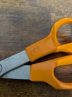 Vintage Fiskars Finland Shears Scissors Orange Straight Blade Dress