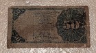 50   Fifty Cent Fourth Issue U s  Fractional Note Bill      
