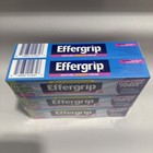 Qty 6 Effergrip Denture Adhesive Cream  2 5 Oz Tubes Extra Strong Holding Power
