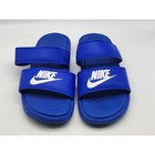 Nike Benassi Duo Ultra Slide Sandals Blue Men s Size 9 Pre-owned Comfort