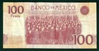 Mexico  Banco De Mexico  100 Pesos  2016  P-130  Vf 