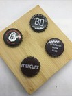 4 Pc Lot Micro-macro Brewery Bottle Caps Vintage   Vintage Inspired New 1030