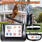 Wireless Electric Dog Fence Pet Containment System Shock Collar For 1 2 3 Dogs