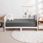 Ultra Soft Microfiber Fitted Crib Sheet  Easy Care Toddler Fitted Sheet