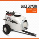 Ironton Tow-behind Trailer Broadcast And Spot Sprayer  13 Gallons  1 Gpm  12