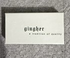 Vintage Gingher Mini Sewing Scissors Pin Brooch Sterling Silver Germany With Box