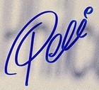 Pele Signed 16x20 Soccer Dribbling Photo Fanatics