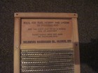 Vintage Dubl Handi Washboard Columbus Ohio Washboard Company 18x8 5    Silk