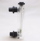 4 Panel Flowmeter Water Flow Meter Rotameter 2-10 Gpm