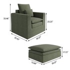 Armchair Floor Sofa Sleeper Sofa Leisure Chair Nap Couch Lazy Sofa Chaise Lounge