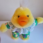 Dan Dee International Limited Duck Chick Plush Green Jellybean Outfit Easter 8 