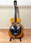  usa Made 1994  Dobro Dwf-60 Round Neck Wood Body Resonator Guitar W  G g Case