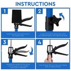 2x Adjustable Drywall Plasterboard Builder Ceiling Easy Support Props 115-29